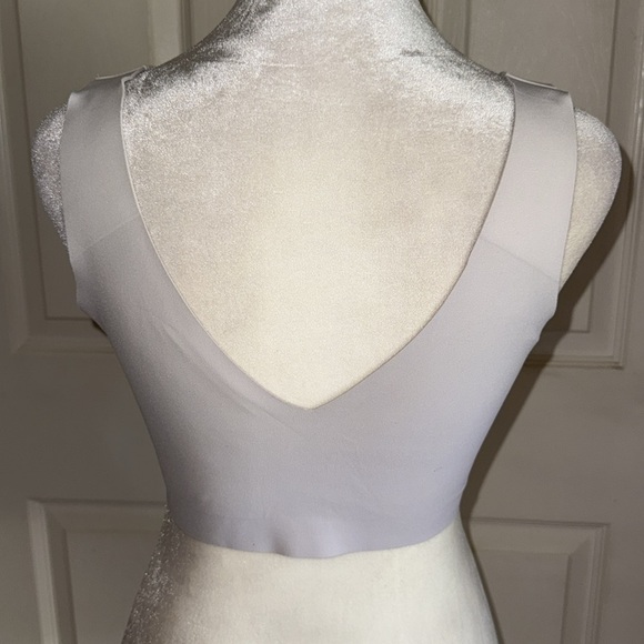 Honeylove Light Gray Soft Form V Neck Bra - Picture 5 of 7